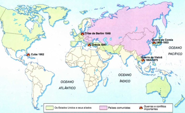 Guerra Fria: Causas, Características E Fases - Cola Da Web