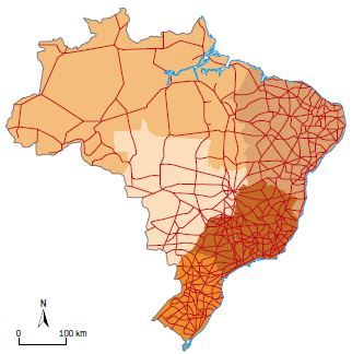 transporte rodoviário no brasil cola da web